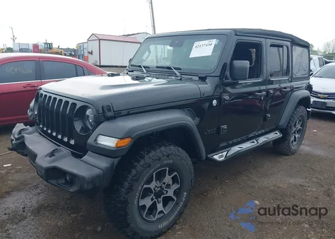 2021 Jeep Wrangler Unlimited Sport S 4X4 from USA, damaged, VIN 1C4HJXDG0MW788779